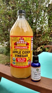 Organic, Raw Apple Cider Vinegar and Tea Tree Oil for Horses